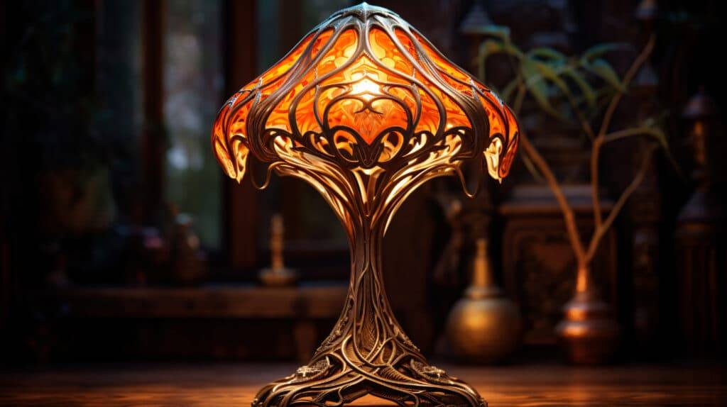 applique Tiffany style art déco