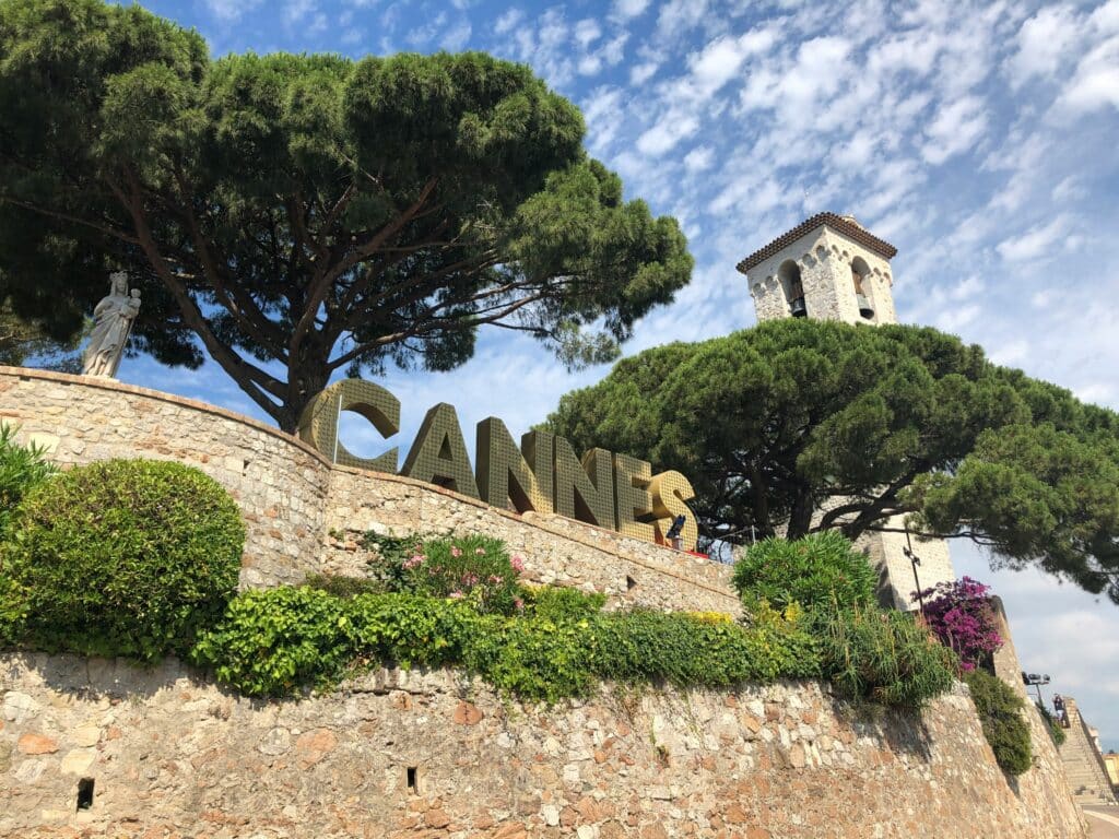 Cannes vue du Suquet